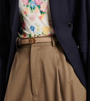 Gürtel Anagram aus Leder | Loewe