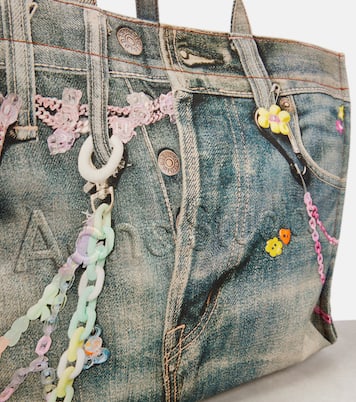 Shopper Large in canvas con stampa | Acne Studios