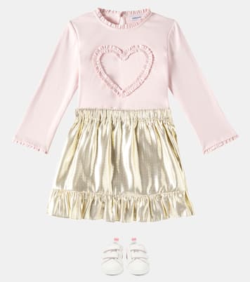 Top in jersey di cotone con volant | Self-Portrait Kids