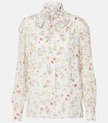 Blusa in seta con stampa | Giambattista Valli