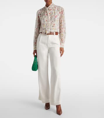 Blusa in seta con stampa | Giambattista Valli