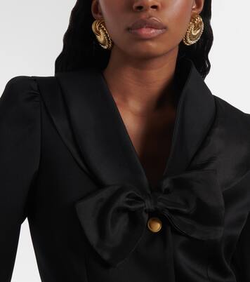 Boucles d'oreilles Shell à ornements | Alessandra Rich