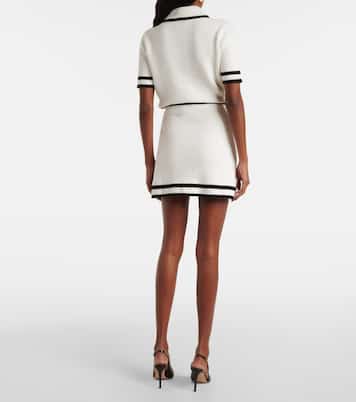 Minifalda de tweed de mezcla de algodón | Nina Ricci
