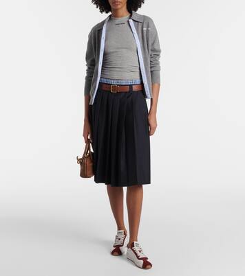 x Petit Bateau - T-shirt in jersey | Miu Miu