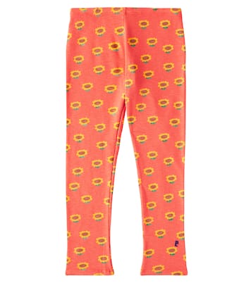 Legging Sunflower en coton mélangé | Bobo Choses