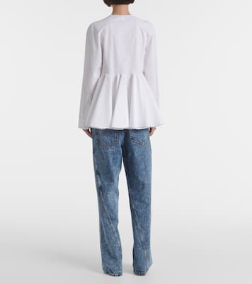 Blusa Flore in cotone | Alaïa
