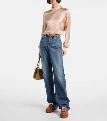 Viv' Rangers suede platform loafers | Roger Vivier