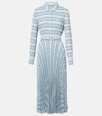 Printed twill midi dress | Tory Burch