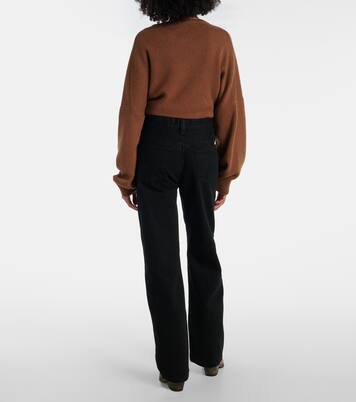 Bonnie low-rise straight jeans | Khaite