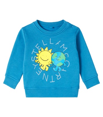 Baby printed cotton sweatshirt | Stella McCartney Kids
