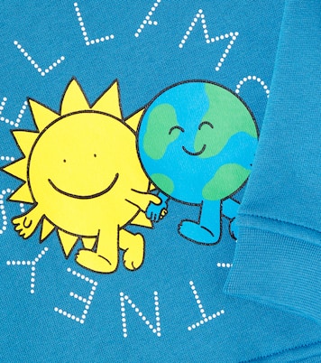 Baby printed cotton sweatshirt | Stella McCartney Kids