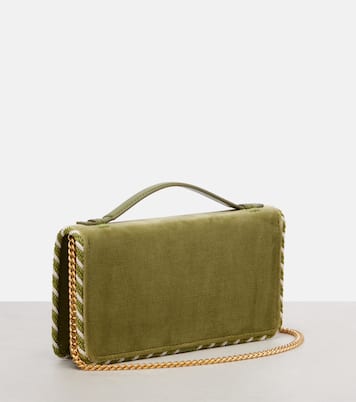 VLogo velvet wallet on chain | Valentino Garavani