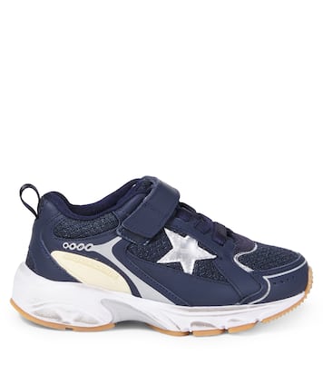 Lightstar leather-trimmed sneakers | Golden Goose Kids