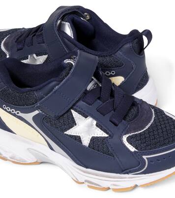 Lightstar leather-trimmed sneakers | Golden Goose Kids