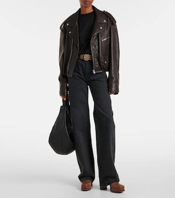 Stivaletti Harlem 70 in pelle con plateau | Gianvito Rossi