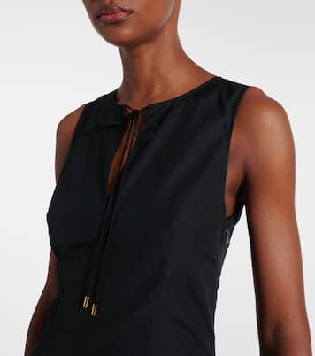 Robe portefeuille en coton | Loewe