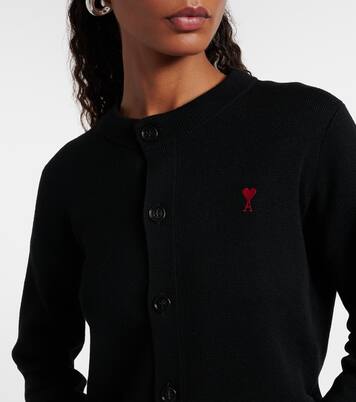 Ami de Cœur wool cardigan | Ami Paris