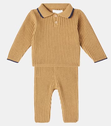 Baby Set Oscar aus Polopullover und Hose  | Bebe Organic