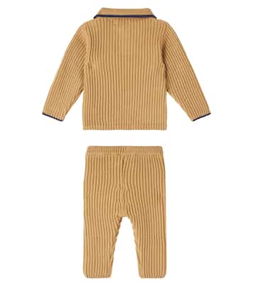 Baby Set Oscar aus Polopullover und Hose  | Bebe Organic
