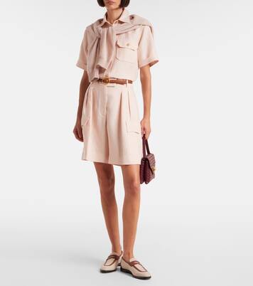 Linen Bermuda shorts | Loro Piana