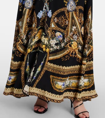 Maxikleid Ottoman Elegance aus Seide | Camilla