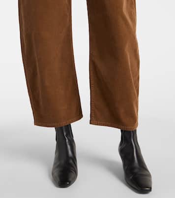 Tribeca cotton-blend corduroy barrel-leg pants | Nili Lotan