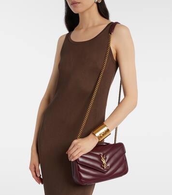 Borsa a spalla Lou Lou Small in pelle | Saint Laurent