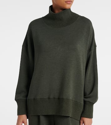 Barker jersey turtleneck sweater | Varley