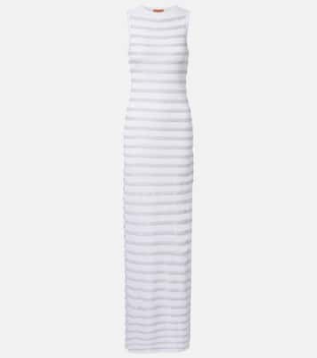 Sequined striped maxi dress | Missoni