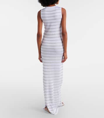 Sequined striped maxi dress | Missoni