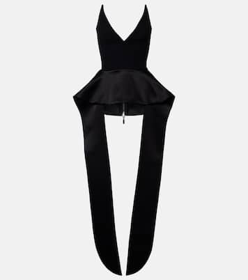 Frame peplum satin top | Maticevski