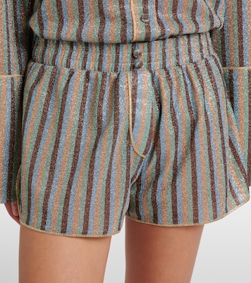 Lumière striped shorts | Oséree