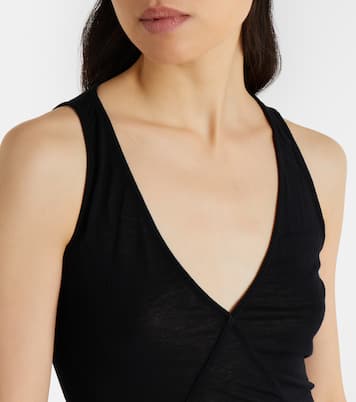 Maxikleid V Tank aus Jersey | Rick Owens