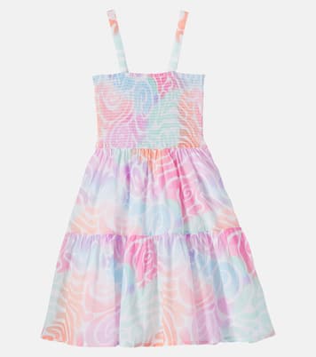 Bedrucktes Kleid aus Baumwolle | Stella McCartney Kids