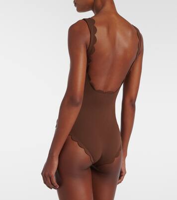 Palm Springs scalloped swimsuit | Marysia