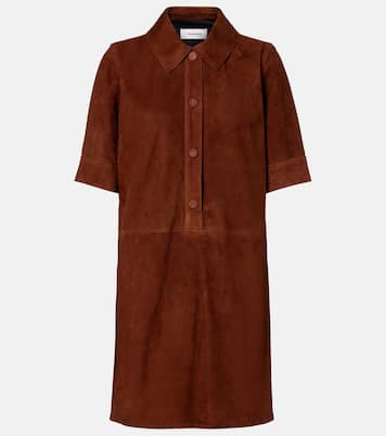 Suede polo dress | Yves Salomon
