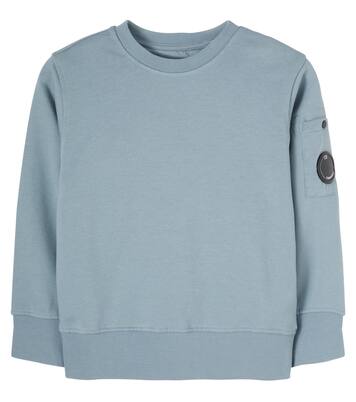 Lens cotton jersey sweatshirt | C.P. Company Kids