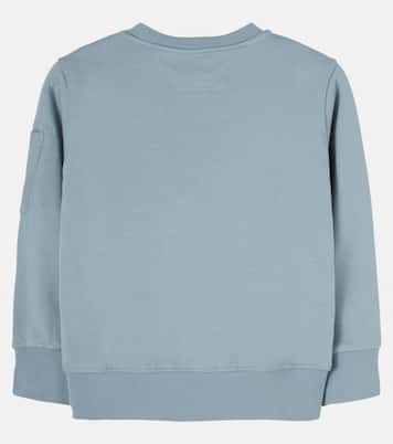 Lens cotton jersey sweatshirt | C.P. Company Kids