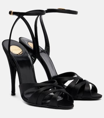 Sandalen aus Satin | Saint Laurent