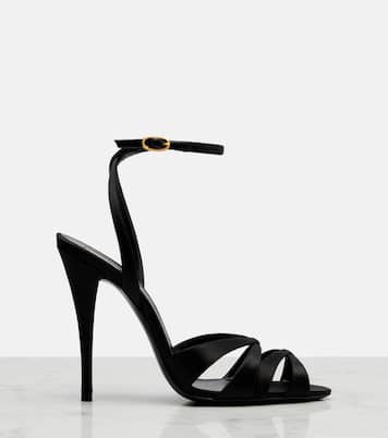 Sandalen aus Satin | Saint Laurent
