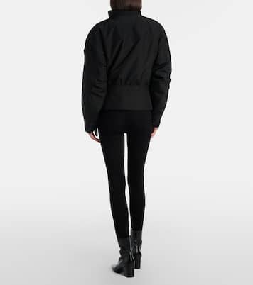 Wool, cashmere, and silk leggings | Saint Laurent