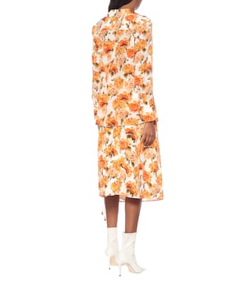 Blusa Bowie a stampa in seta | Altuzarra