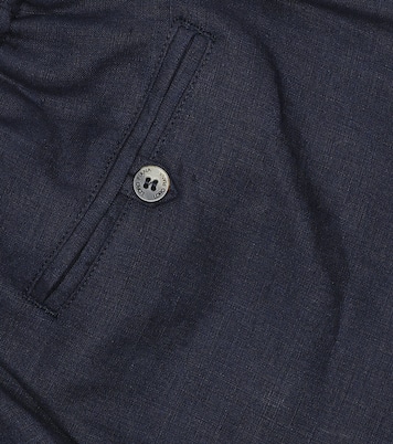 Hose Marc aus Leinen | Loro Piana Kids