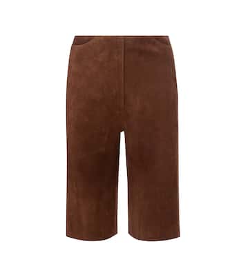 Bermuda in suede | Toteme