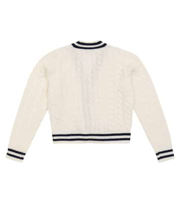 Wool knitted cardigan | Dolce&Gabbana Kids