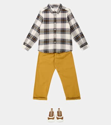 Hose Leda aus Baumwolle | Caramel