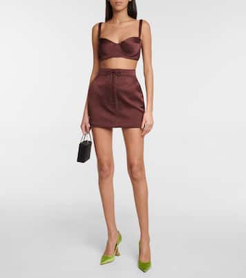 Spence high-rise miniskirt | Alex Perry