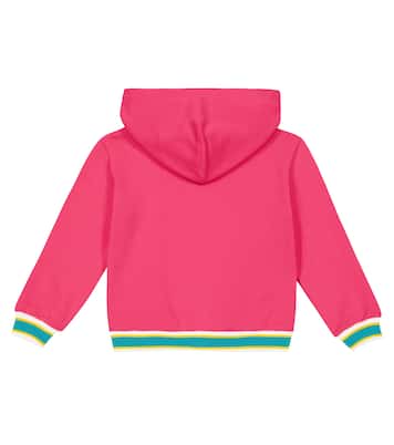 Felpa in cotone con cappuccio e zip | Dolce&Gabbana Kids