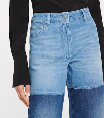 Jeans a gamba larga bicolore | Peter Do