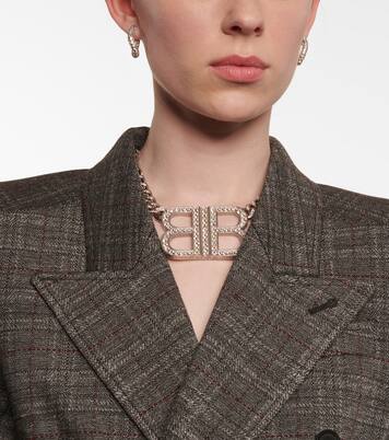 Collana BB 2.0 con cristalli | Balenciaga